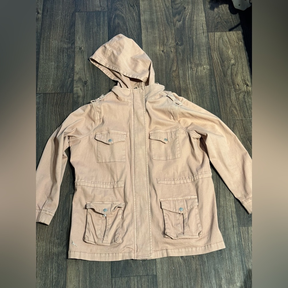 Tinsel Denim Couture Utility Jacket